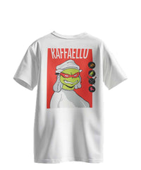 T-Shirt Uomo Raffaello Ninja Bianca
