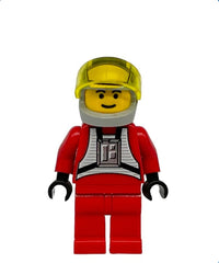 Rebel Pilot B-wing (Yellow Head, Light Gray Helmet, Trans-Yellow Visor)