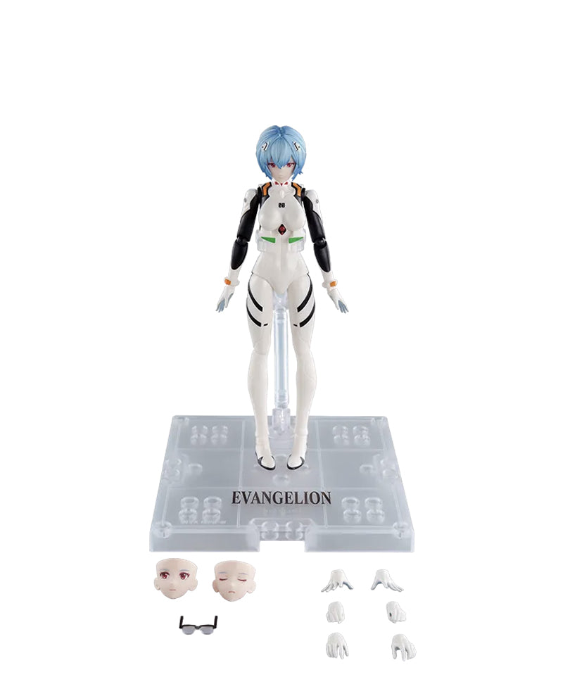 Neon Genesis Evangelion Fantastic Series Ff01 Plastic Model Kit Rei Ayanami Plug Suit