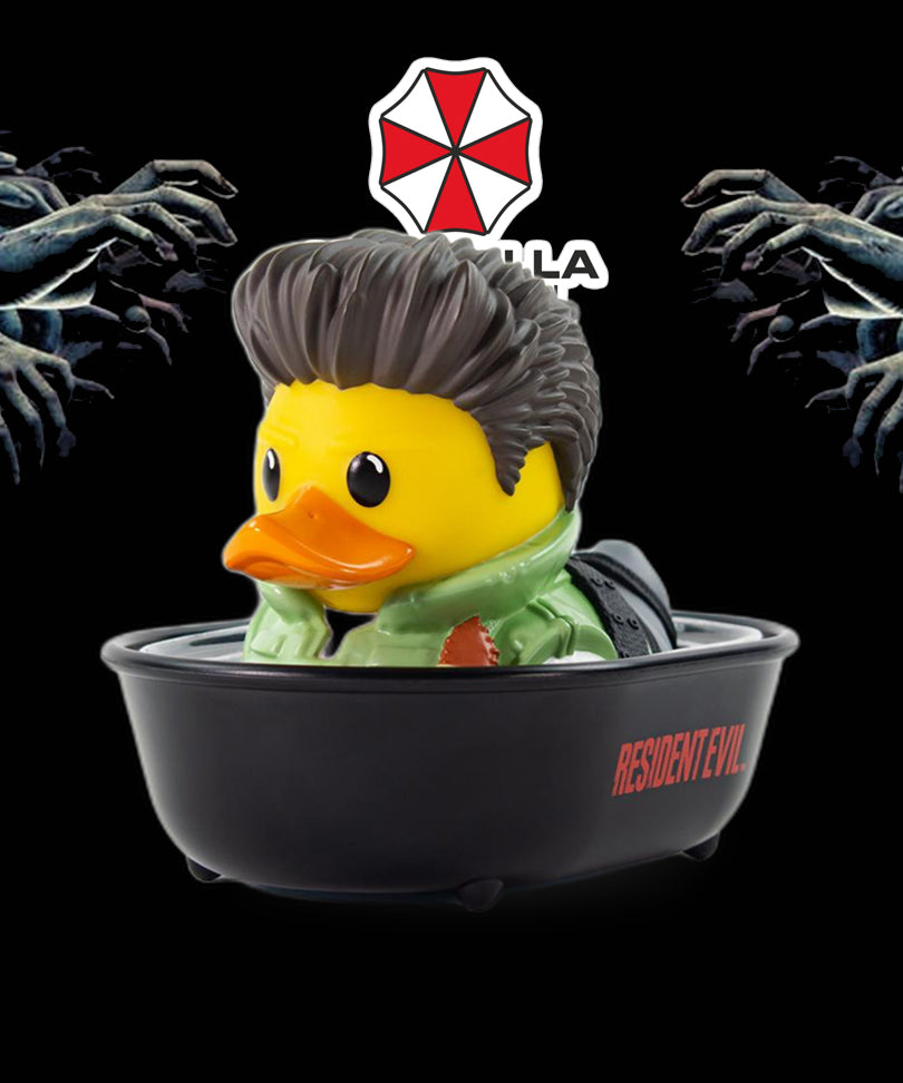 Resident Evil Chris Redfield TUBBZ Cosplaying Duck Collectible