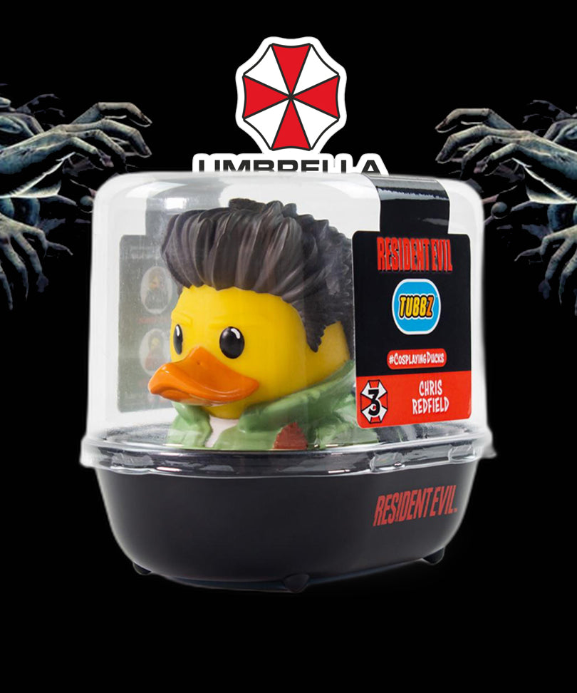 Resident Evil Chris Redfield TUBBZ Cosplaying Duck Collectible