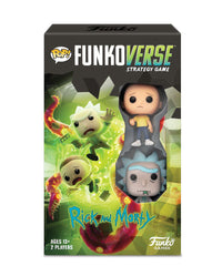 Rick & Morty Funkoverse Board Game 2 Character Expandalone English Version
