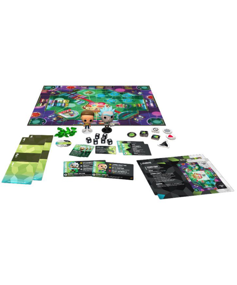 Rick & Morty Funkoverse Board Game 2 Character Expandalone English Version