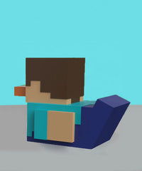 Minecraft Steve Mini TUBBZ Cosplaying Duck Collectable
