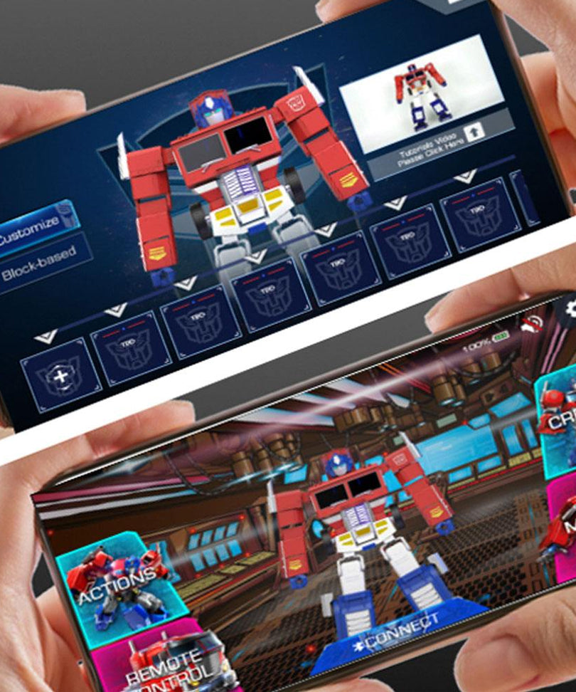 Robosen Transformers Interactive Auto-Converting Robot Optimus Prime 48 cm