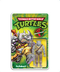 Teenage Mutant Ninja Turtles - Rocksteady - ReAction+ Action Figure Wave 02