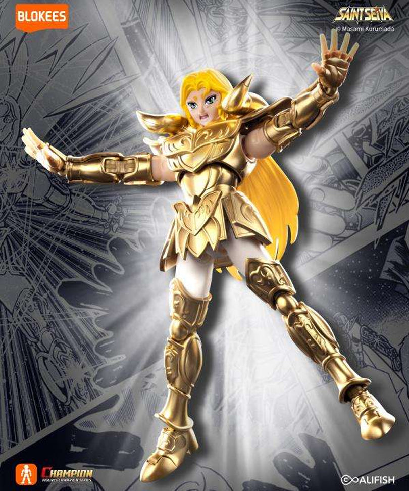 Saint Seiya Blokees Plastic Model Kit Champion Class Aries Mu 01