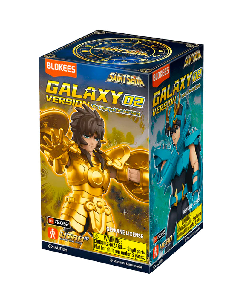 Saint Seiya Blokees Plastic Model Kit Galaxy Version 02 -  The Legacy Of The Gold Saints Blind Box