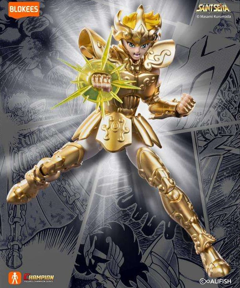 Saint Seiya Blokees Plastic Model Kit Champion Class Leo Aiolia 02