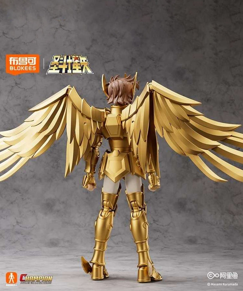 Saint Seiya Blokees Plastic Model Kit Champion Class Sagittarius Aiolos 05