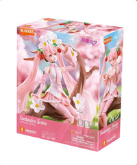 Hatsune Miku Blokees Plastic Model Kit Fantastics Series Sakura Miku
