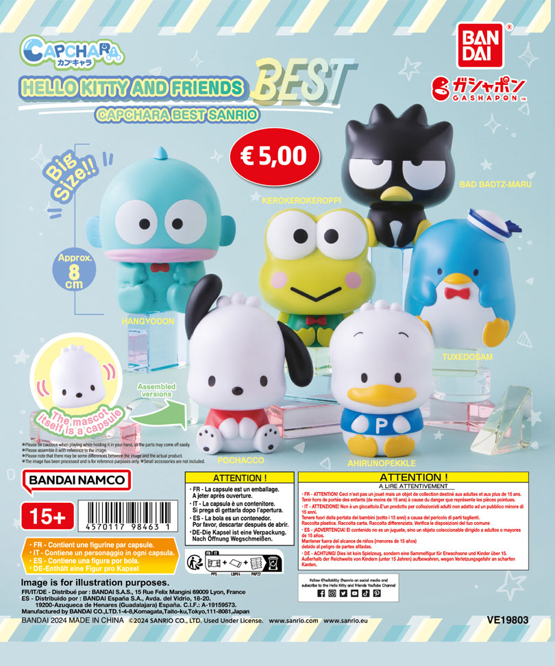 Sanrio Gashapon Capsule - Capchara Best