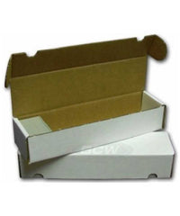 Scatola per Cardbox 1000 - Scatola Pieghevole con Coperchio per Conservare Fino a 1.000 Carte