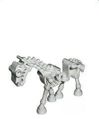 Skeleton Horse White