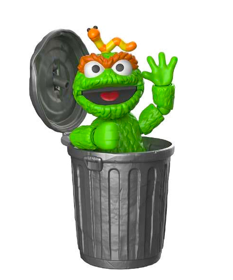 Sesame Street Blokees Plastic Model Kit PreCool Series 2 Oscar