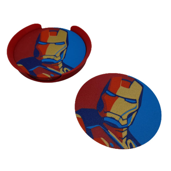 Set 6 Sottobicchieri Iron Man