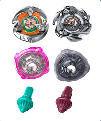 Beyblade X - Dual Pack: Gill Shark 4-70O & Pearl Tiger 3-60U