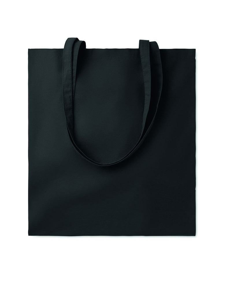 Shopper in Cotone Nera - Cottonel Colour+