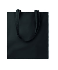 Shopper in Cotone Nera - Cottonel Colour+
