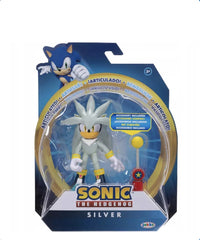 Silver con Red Star - Sonic the Hedgehog Action Figure