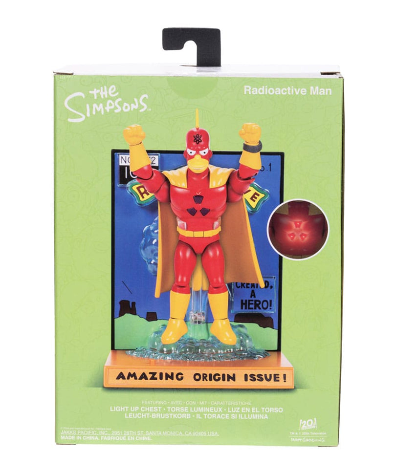 Simpsons Premium Action Figure Radioactive Man 13 cm