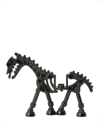 Skeleton Horse Black