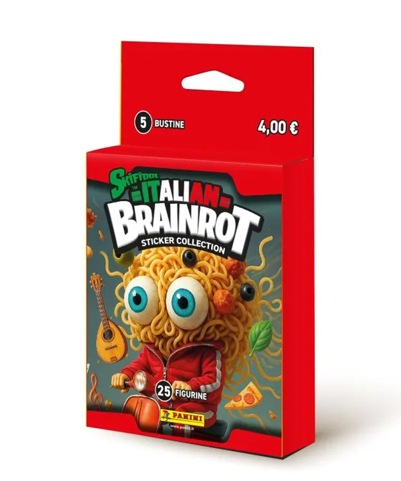 Skifidol Brainrot Ecoblister 5 buste  - Universo Psichedelico (Sticker Edition)