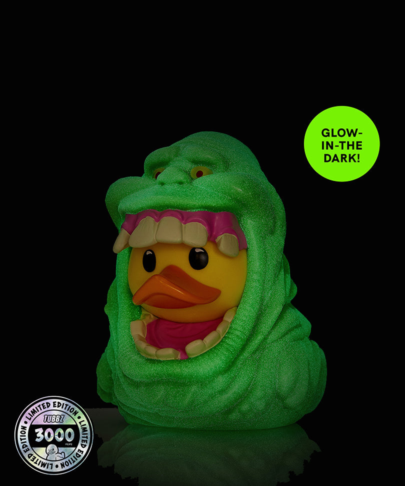Ghostbusters Slimer Glow-In-The-Dark TUBBZ Cosplaying Duck Collectible
