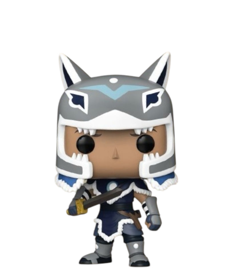 Sokka with Wolf Mask