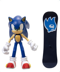 Sonic con Snowboard - Sonic the Hedgehog Action Figure