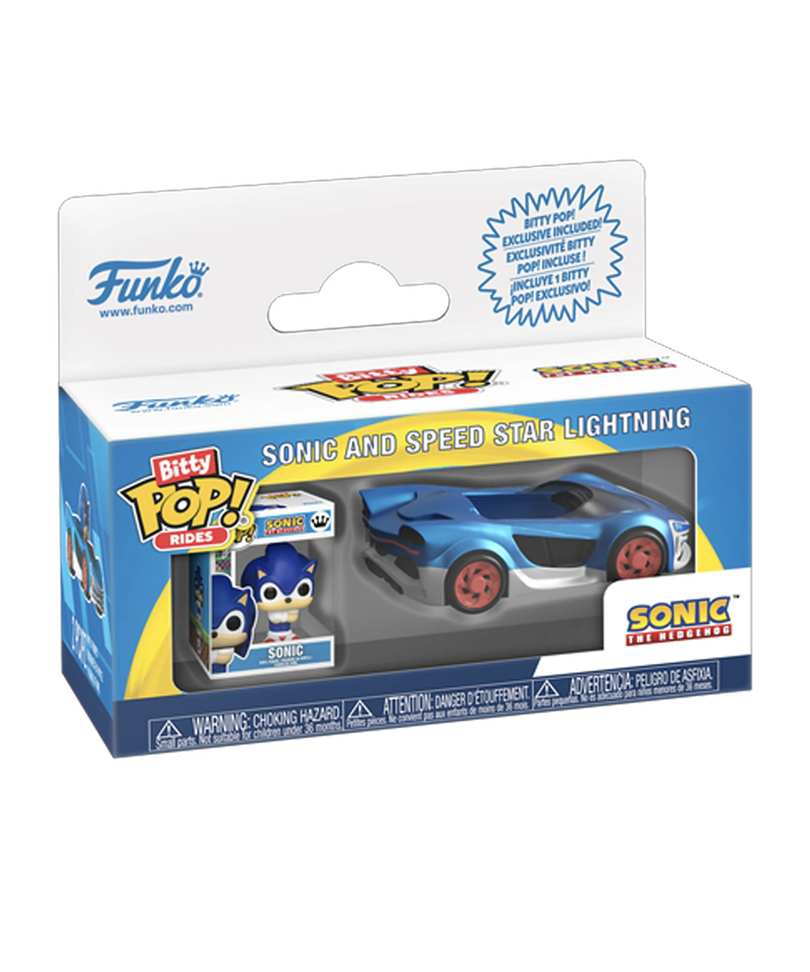 Sonic and Speed Star Lightning Bitty POP! Rides