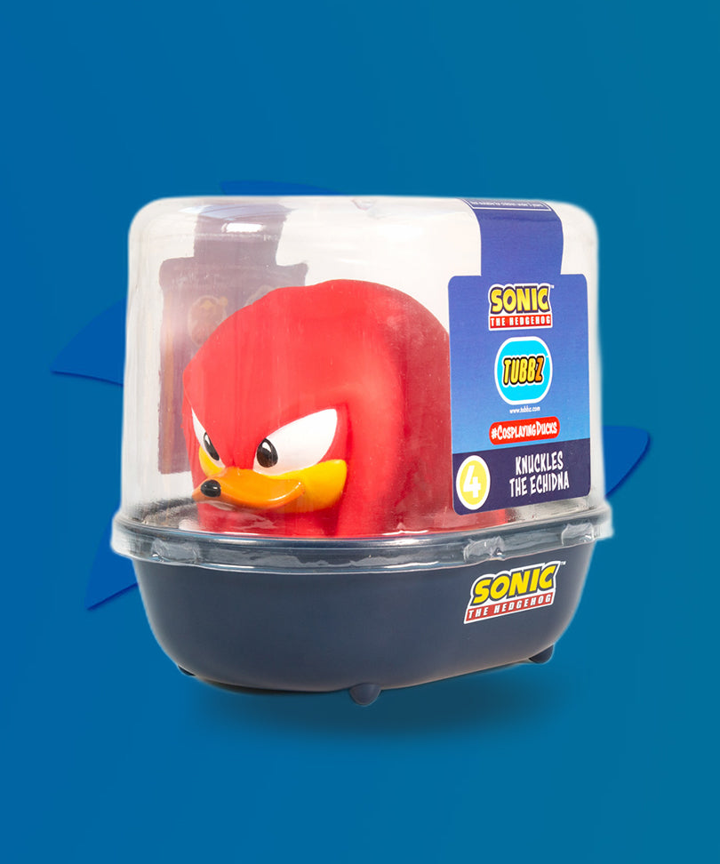 Sonic The Hedgehog Knuckles TUBBZ Cosplaying Duck Collectible