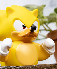 Sonic The Hedgehog Super Sonic TUBBZ Cosplaying Duck Collectible