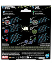 Beyblade X - Marvel Dual Pack: Spider-Man 6-60R & Hulk 3-85N
