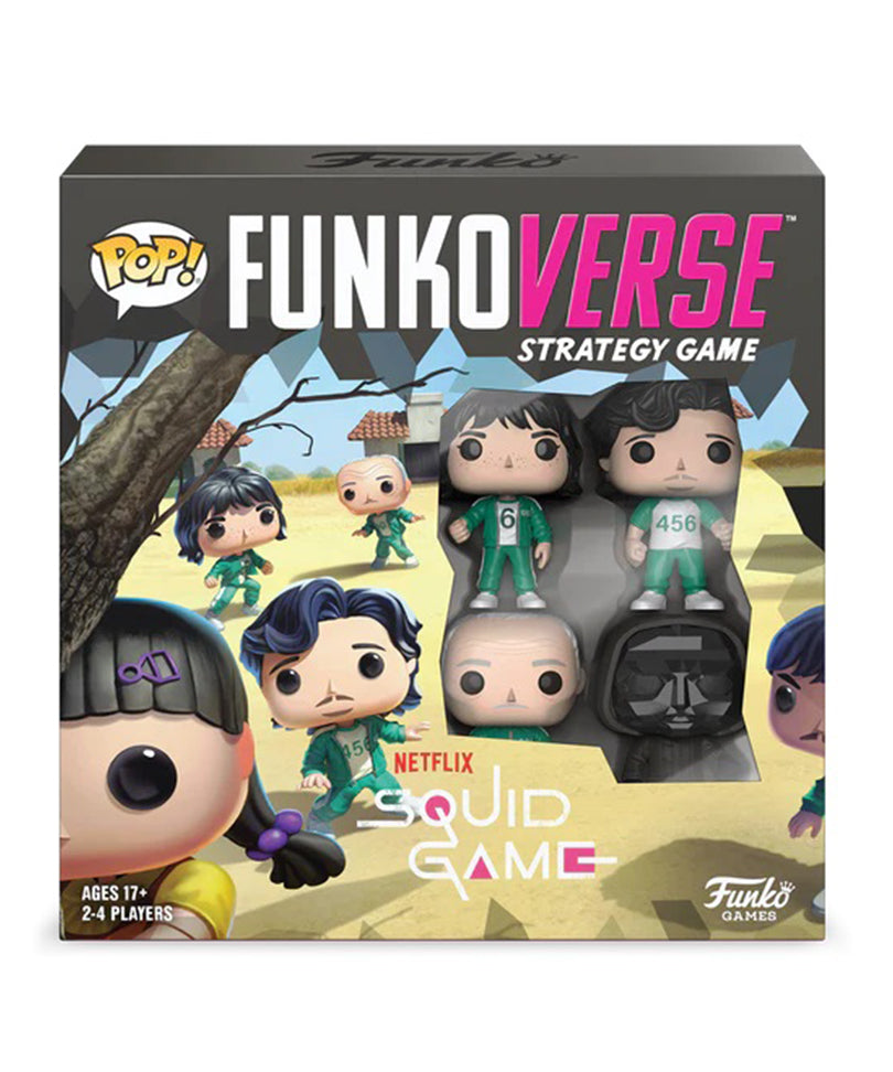 Squid Game Funkoverse Board Game 4 Character Base Set English Version