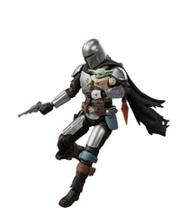 Star Wars The Mandalorian Blokees Plastic Model Kit Champion Class 05 Din Djarin & Grogu