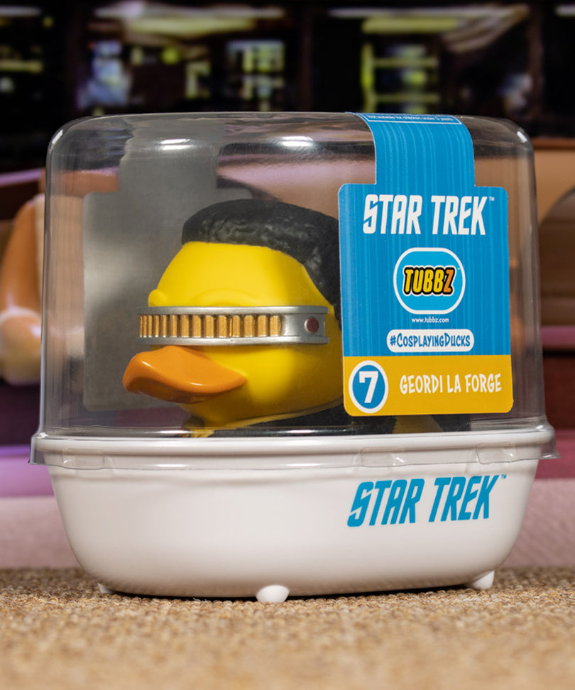 Star Trek Geordi La Forge TUBBZ Cosplaying Duck Collectible
