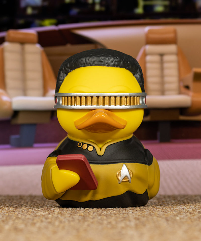 Star Trek Geordi La Forge TUBBZ Cosplaying Duck Collectible