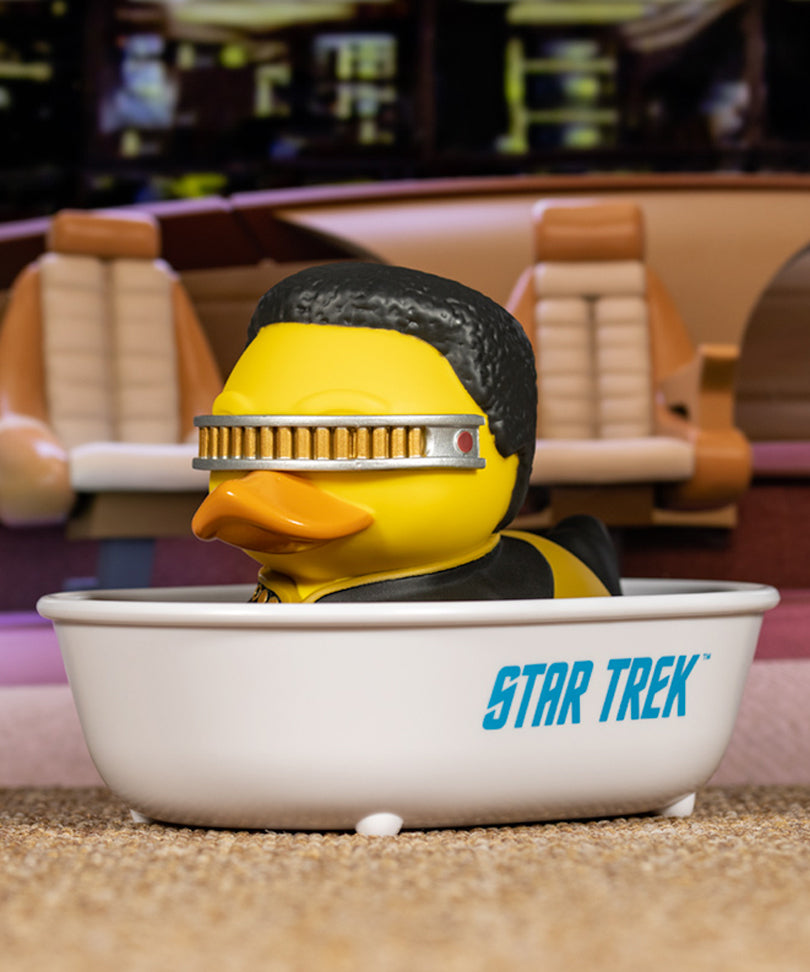 Star Trek Geordi La Forge TUBBZ Cosplaying Duck Collectible