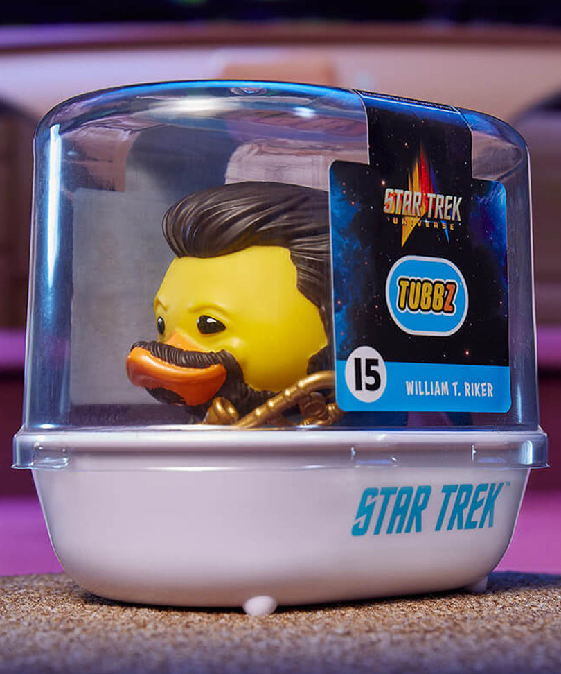 Star Trek William T. Riker TUBBZ Cosplaying Duck Collectable