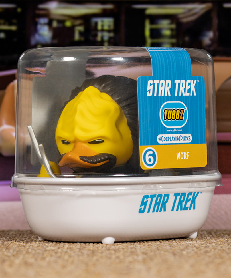 Star Trek Worf TUBBZ Cosplaying Duck Collectible
