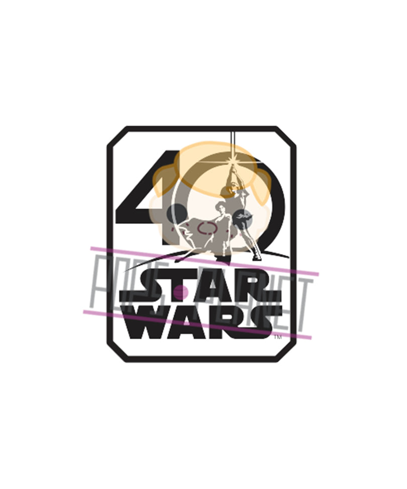 40th Star Wars Anniversary Sticker