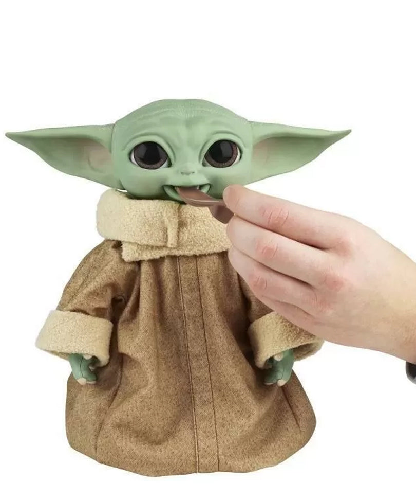 Star Wars Galactic Snackin' Grogu Animatronic con oltre 40 combinazioni di suoni e movimenti