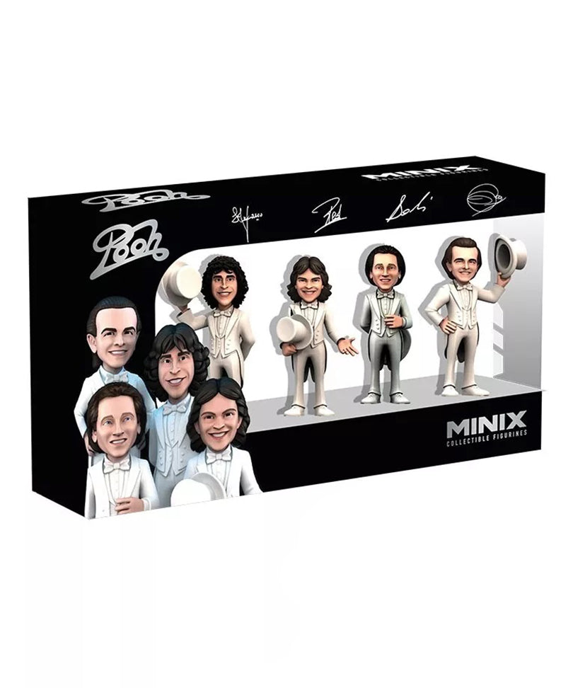 Stefano D'Orazio / Red Canzian / Dodi Battaglia / Roby Facchinetti - Pack da 4 Figures