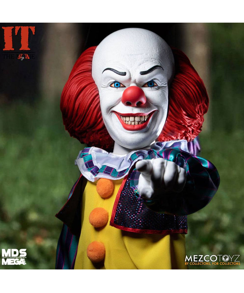 Stephen Kings IT 1990 Mezco Deluxe Action Figure Pennywise 38 cm