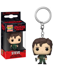 Steve (with Ax) Keychain