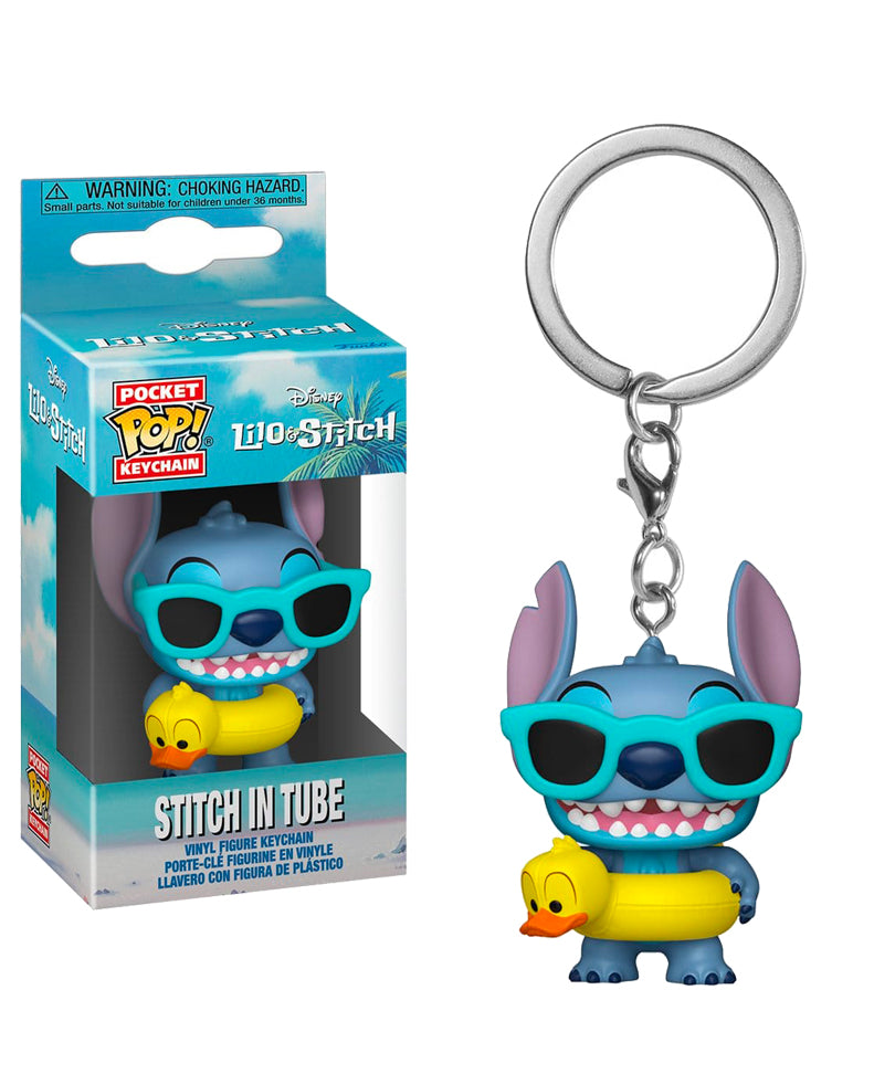 Stitch in Tube Keychain