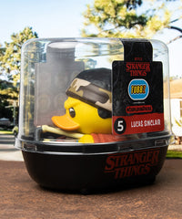 Stranger Things Lucas Sinclair TUBBZ Cosplaying Duck Collectible