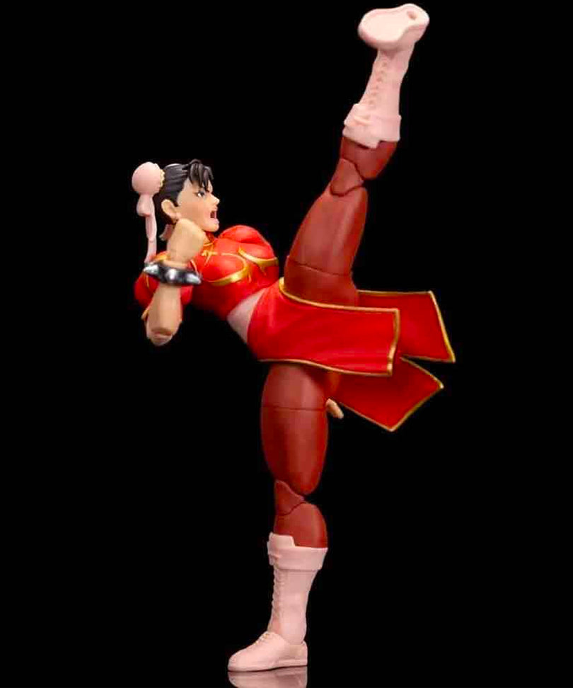 Street Fighter II: Chun-Li (Red Dress) - Action Figure Deluxe in Scala 1:12
