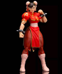 Street Fighter II: Chun-Li (Red Dress) - Action Figure Deluxe in Scala 1:12